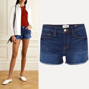 Frame le cutoff shorts